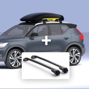 MIMsafe Carrier bagagebox produktbild med Mont Blanc takräcken