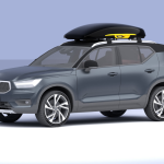 Carrier Krocksäker Bagagebox på XC40